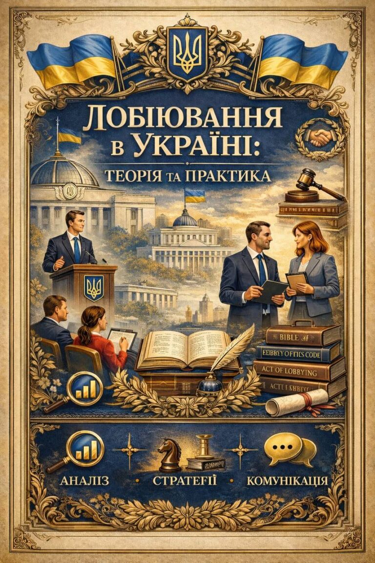 В Україні запущено перший комплексний навчальний курс «Лобіювання в Україні: теорія та практика»